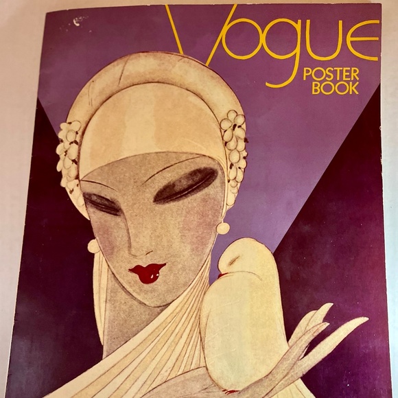 Used Vintage Soft Cover Vogue Poster Book - Picture 1 of 11